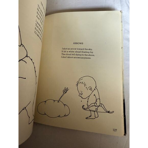 A Light In The Attic - Shel Silverstein - Snake Eye Music 1974 Edition Hardcover - Picture 13 of 16